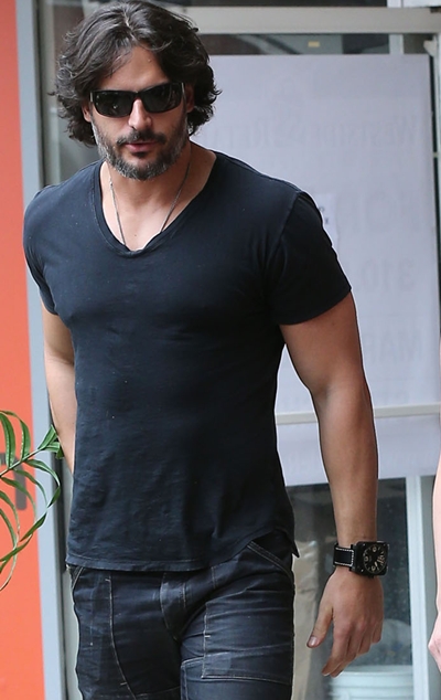 Exclusive... Joe Manganiello Out And About With A Mystery Woman