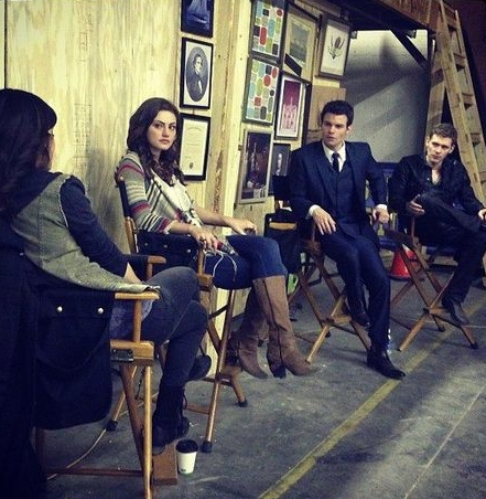 TVD The Originals : Photo "on the set" 