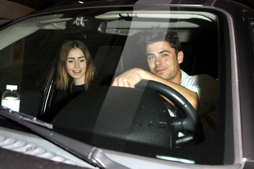 * EXCLUSIVE * Czy Zac Efron i Lily Collins Dating?